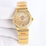 Omega Constellation 29mm 8700 Movement 316L Steel Pot Lid Glass Women Watch